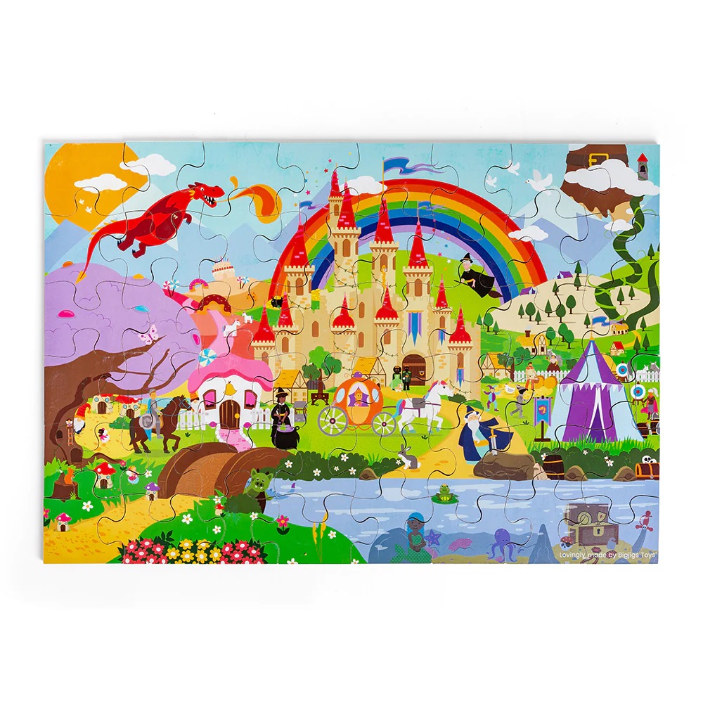 Levně Bigjigs Toys Puzzle Fantasy svět