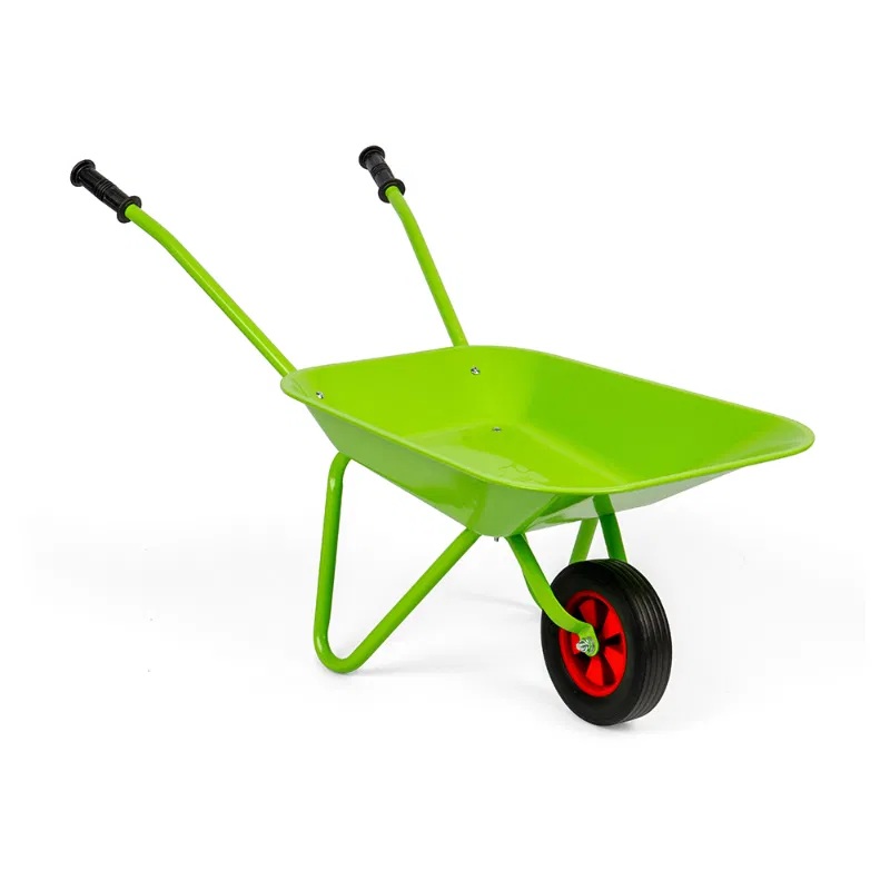 Levně Bigjigs Toys Zahradní kolečko zelené