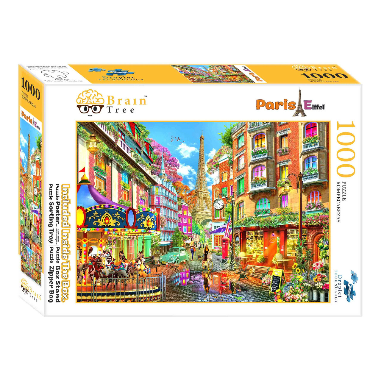Levně Brain Tree Puzzle Obrázek z Paříže 1000 dílků