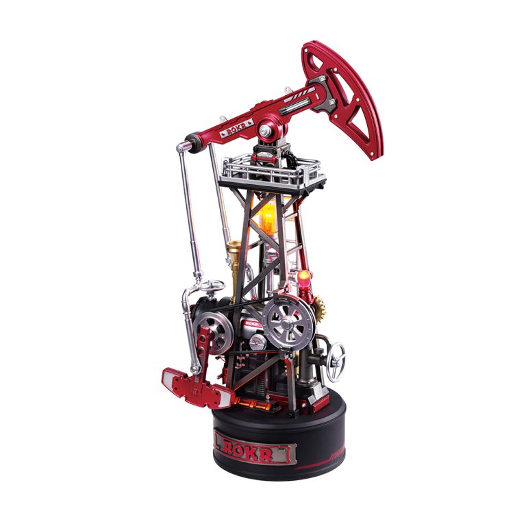 Levně RoboTime 3D mechanická skládačka Ropné čerpadlo