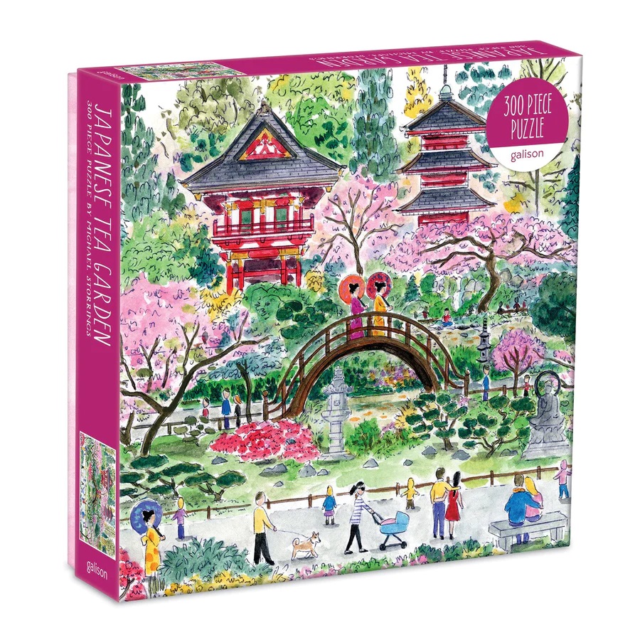 Levně Galison Puzzle Japonská čajová zahrada 300 dílků