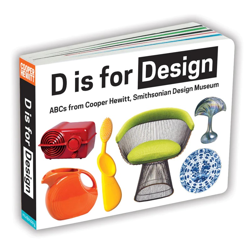 Levně Mudpuppy Knížka D jako Design