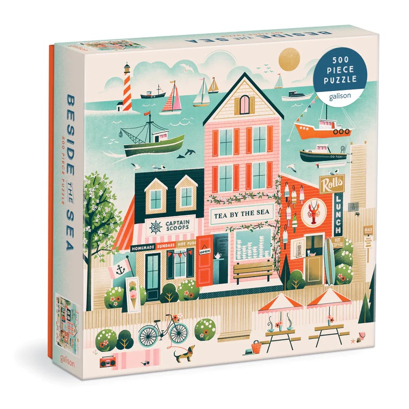 Levně Galison Puzzle Bistro u moře 500 dílků