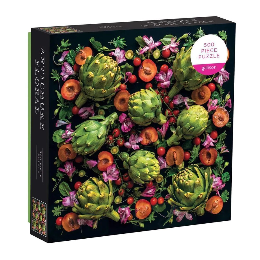 Levně Galison Puzzle Artyčokové květy 500 dílků