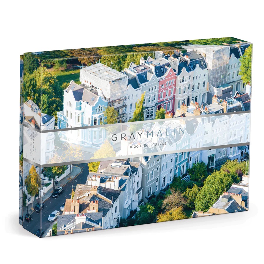 Levně Galison Puzzle Grey Malin Notting Hill 1000 dílků