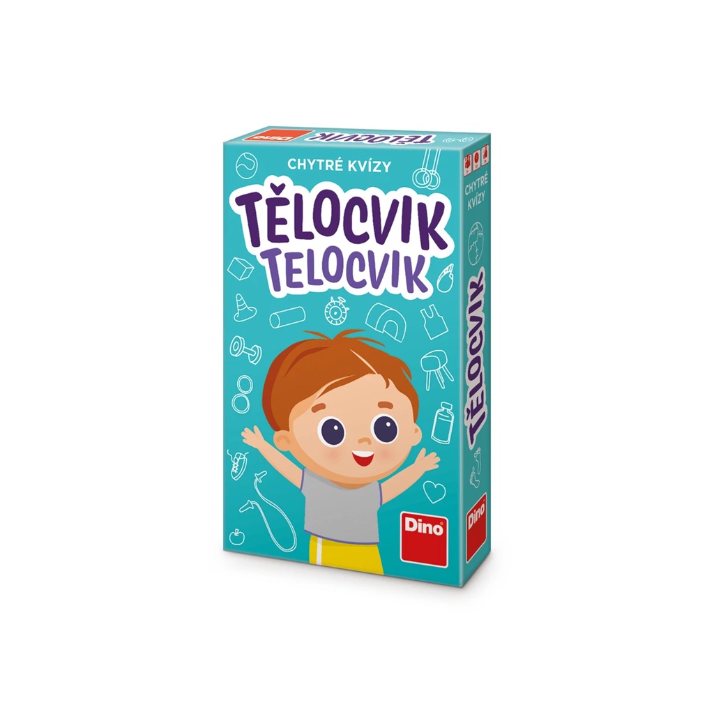 Levně Dino Chytré kvízy – Tělocvik