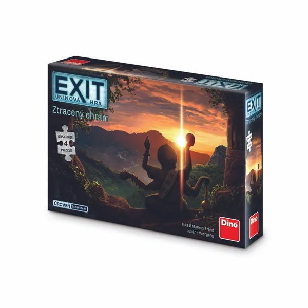 Levně Dino Exit úniková hra s puzzle: Ztracený chrám
