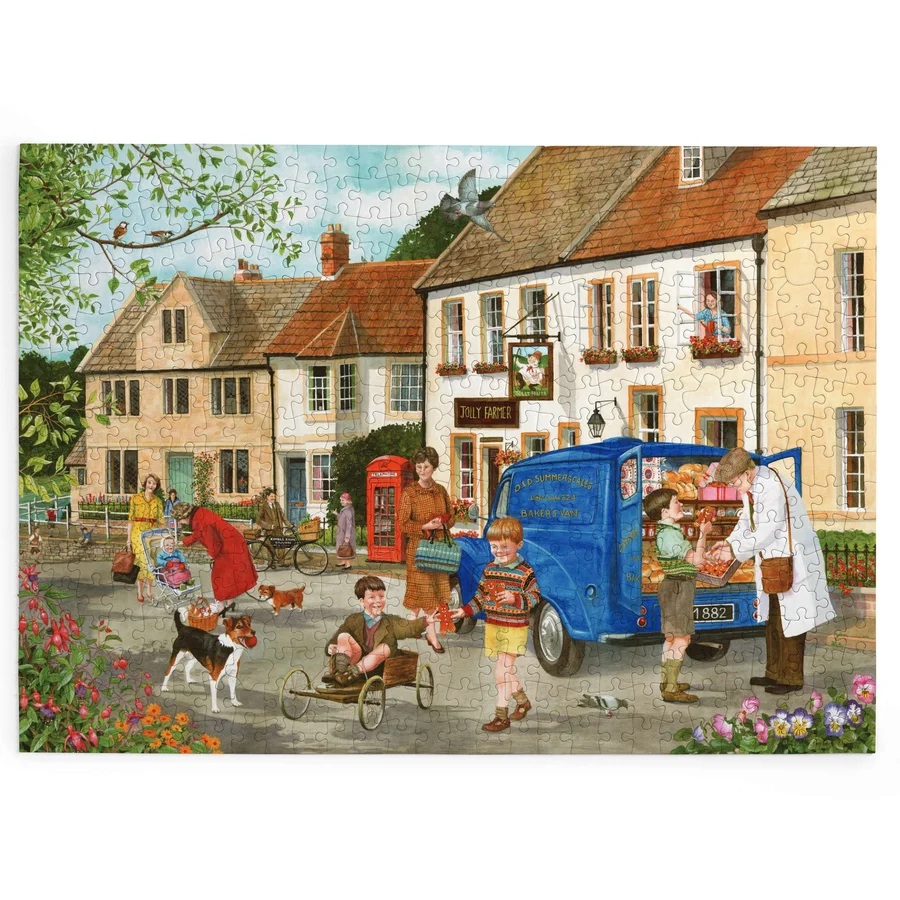 HOP Puzzle Prodej perníčků 500 velkých dílků