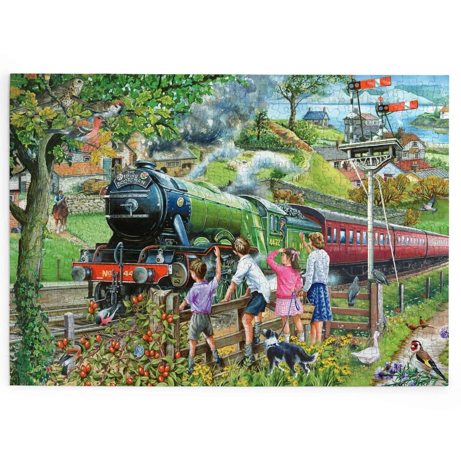 HOP Puzzle Plnou parou vpřed 500 velkých dílků
