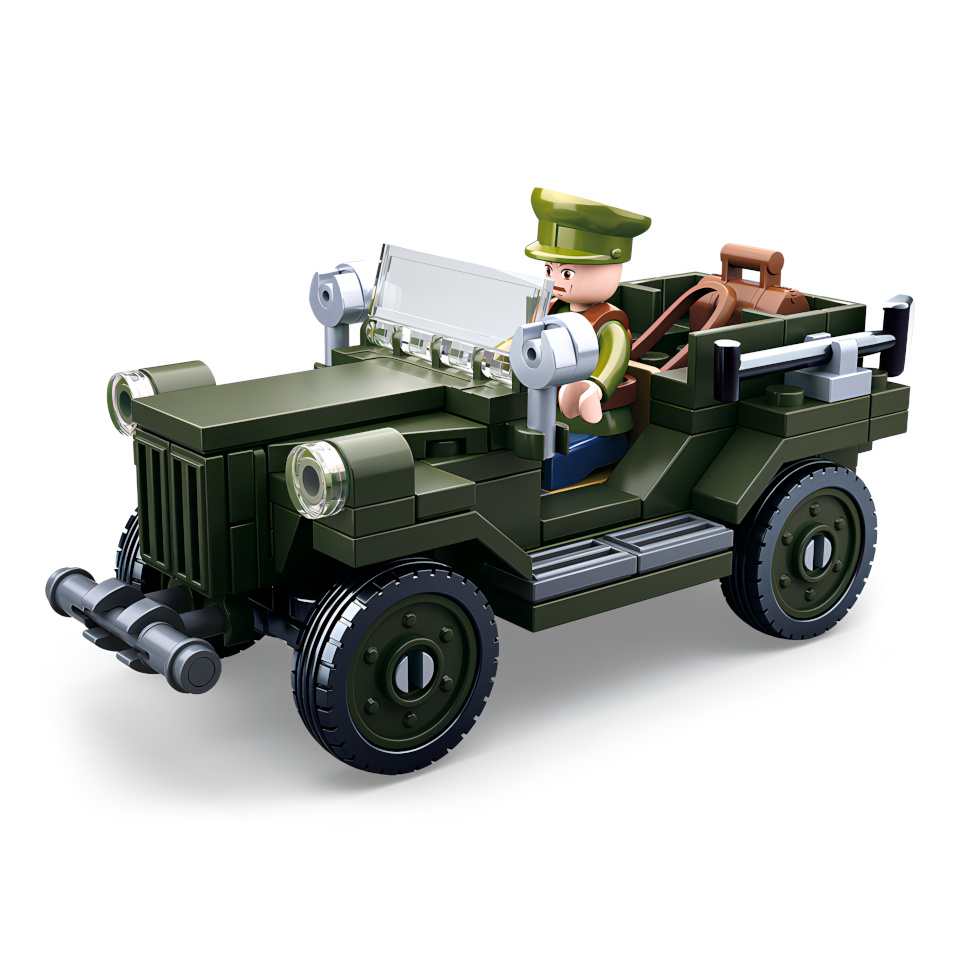Levně Sluban WWII M38-B0682 Sovětský terénní vůz GAZ 67