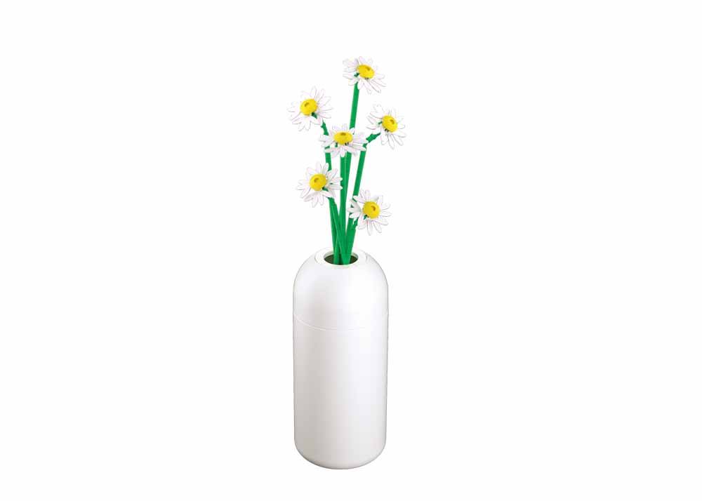 Sluban Flowers M38-B1101-16 Kopretiny ve váze