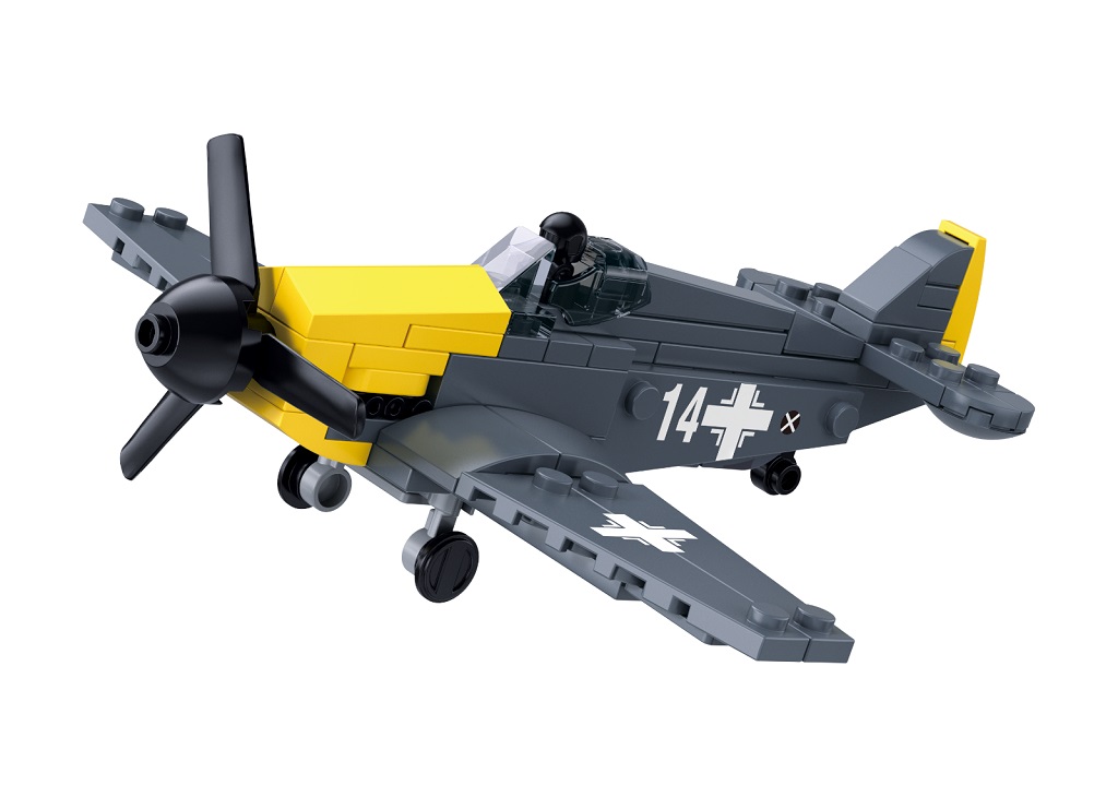 Sluban Model Bricks M38-B1617E Stíhací letoun BF 109 v měřítku 1:72