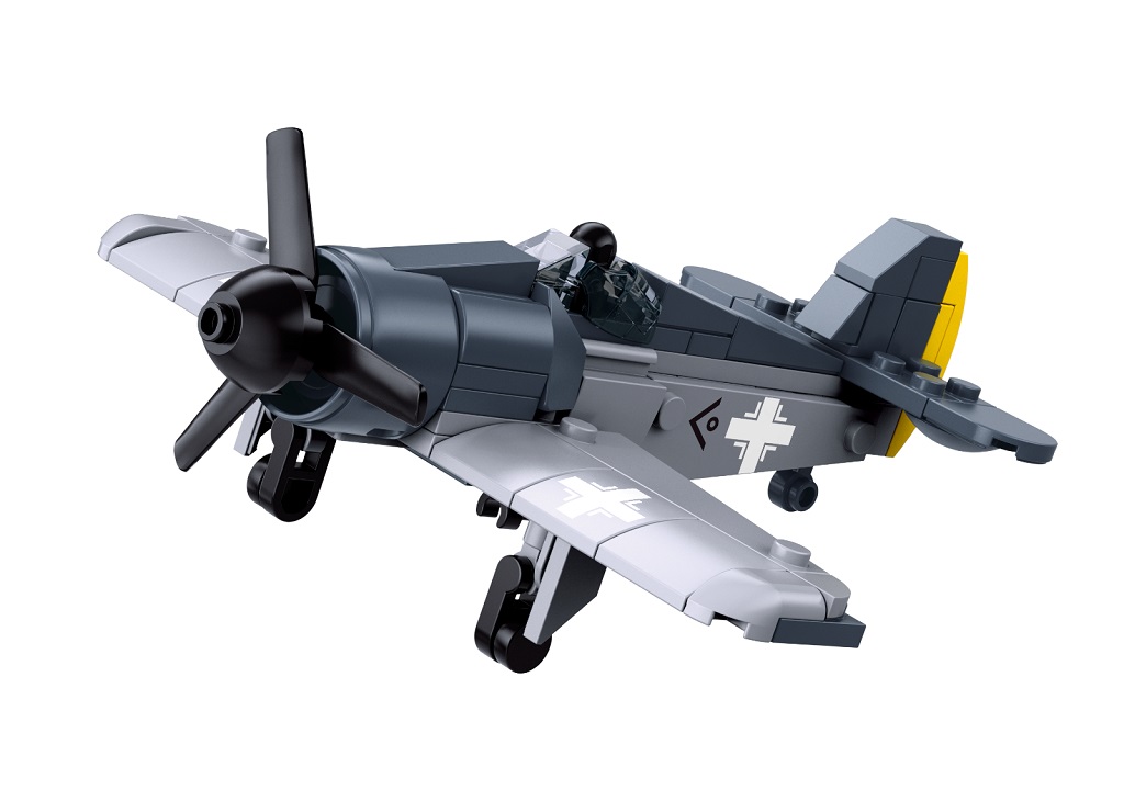 Sluban Model Bricks M38-B1617F Stíhací letoun FW 190 v měřítku 1:72