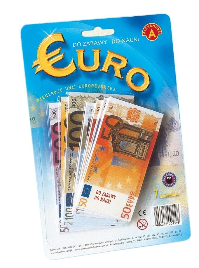 Levně Alexander Dětské hrací peníze Eura
