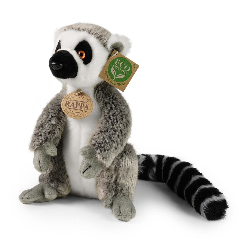 Levně Rappa Plyšový lemur 22 cm ECO-FRIENDLY