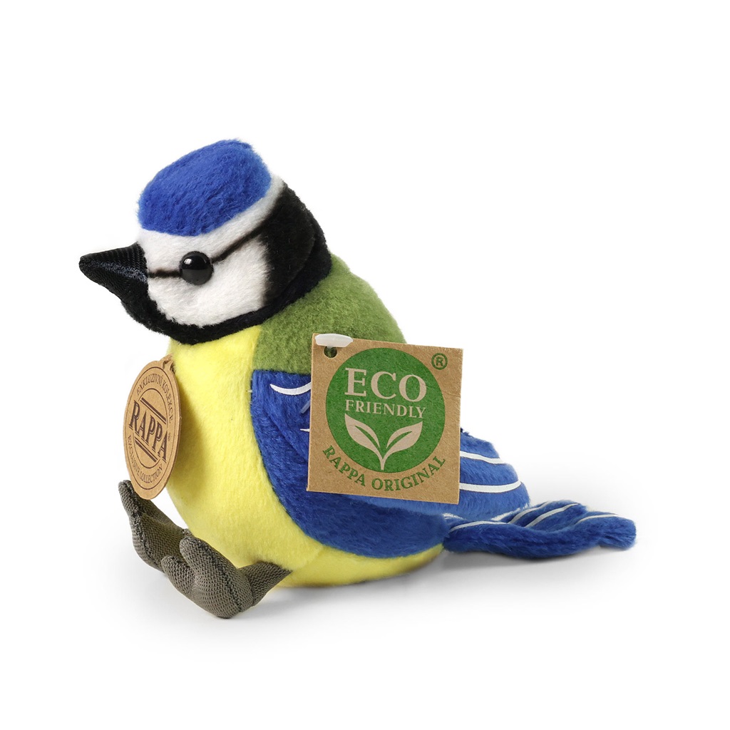 Levně Rappa Plyšová sýkorka 12 cm ECO-FRIENDLY