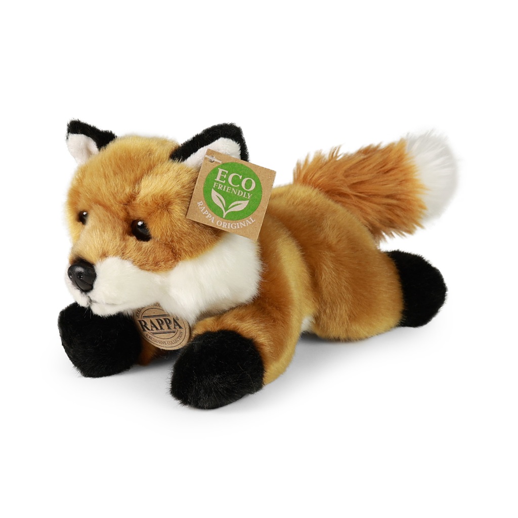 Levně Rappa Plyšová liška ležící 20 cm ECO-FRIENDLY