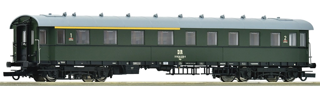 Roco Rychlíkový vagón ABge 1./2. třídy DR - 6200205