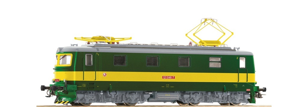 Roco Elektrická lokomotiva 121 046-7 ČD se zvukem, digitální - 7510135
