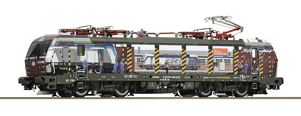 Roco Elektrická lokomotiva 193 568-3, ČD Vectron se zvukem, digitální - 7510186