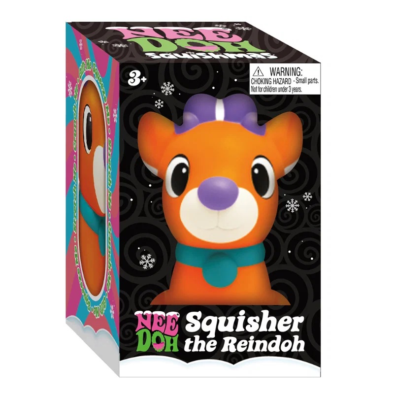 Schylling NeeDoh Squisher Reindoh Mačkací vánoční sob