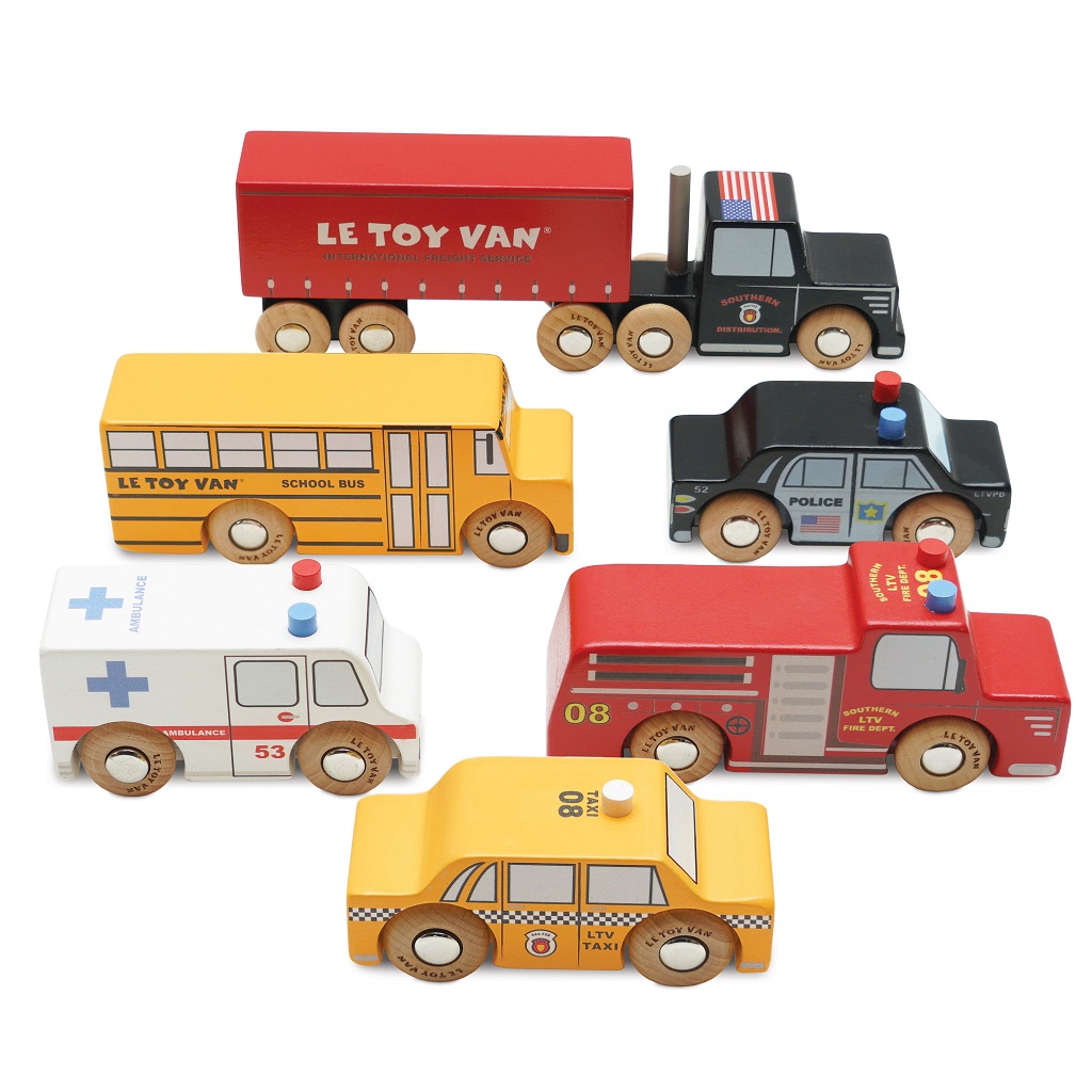 Levně Le Toy Van Set autíček New York