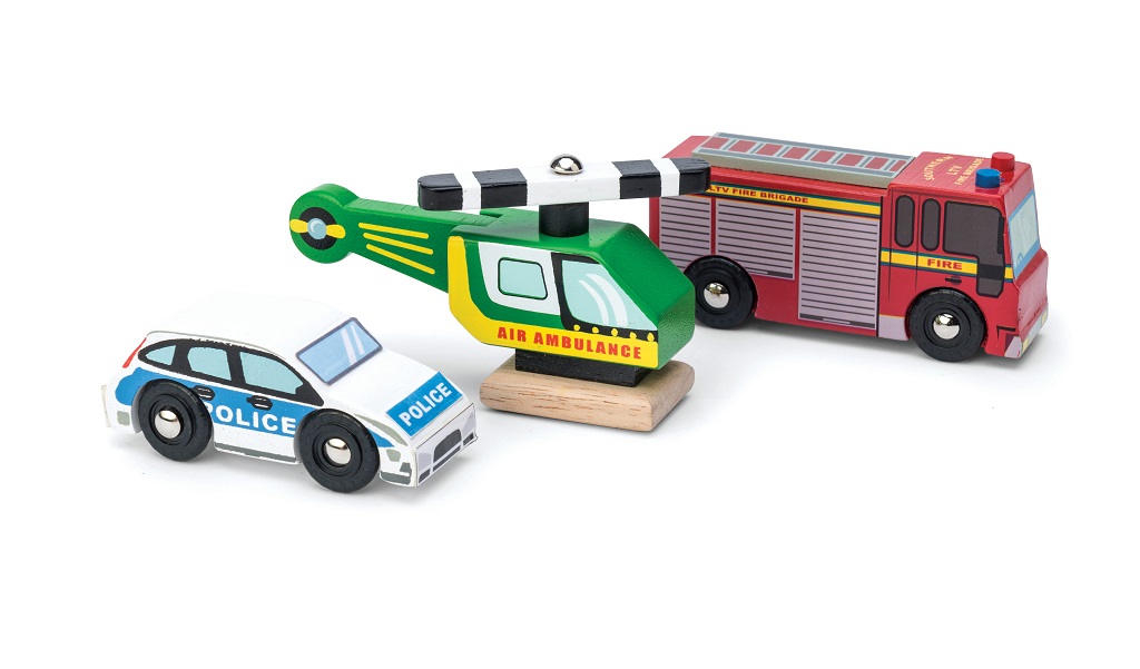 Levně Le Toy Van Set autíček Záchranáři