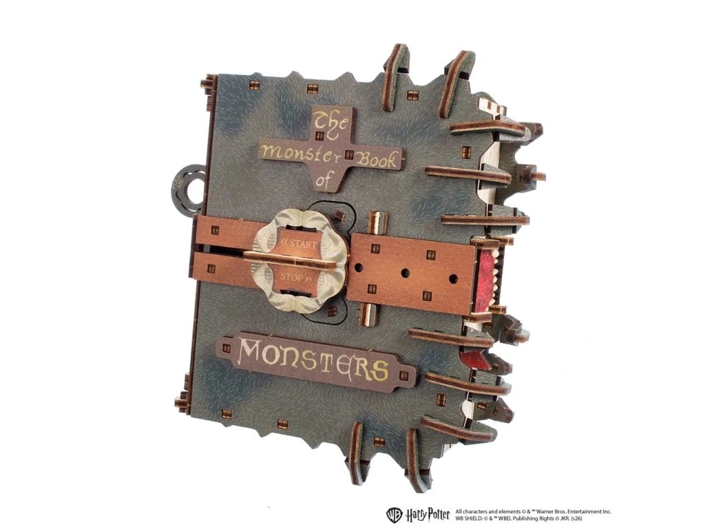 Levně Ugears 3D dřevěná mechanická skládačka Harry Potter The Monster Book of Monsters