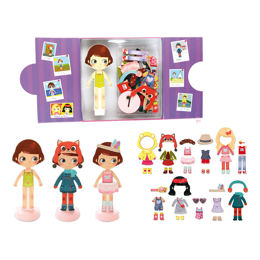 Levně Vilac Magnetické oblékací puzzle Chloe