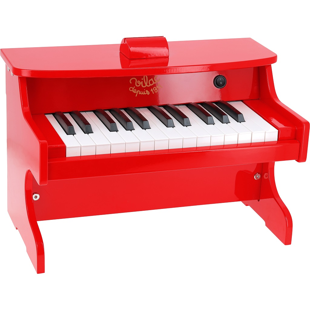 Levně Vilac Elektronické piano červené