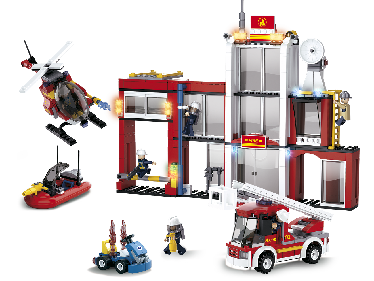 Sluban Hasiči M38-B0631 Centrála