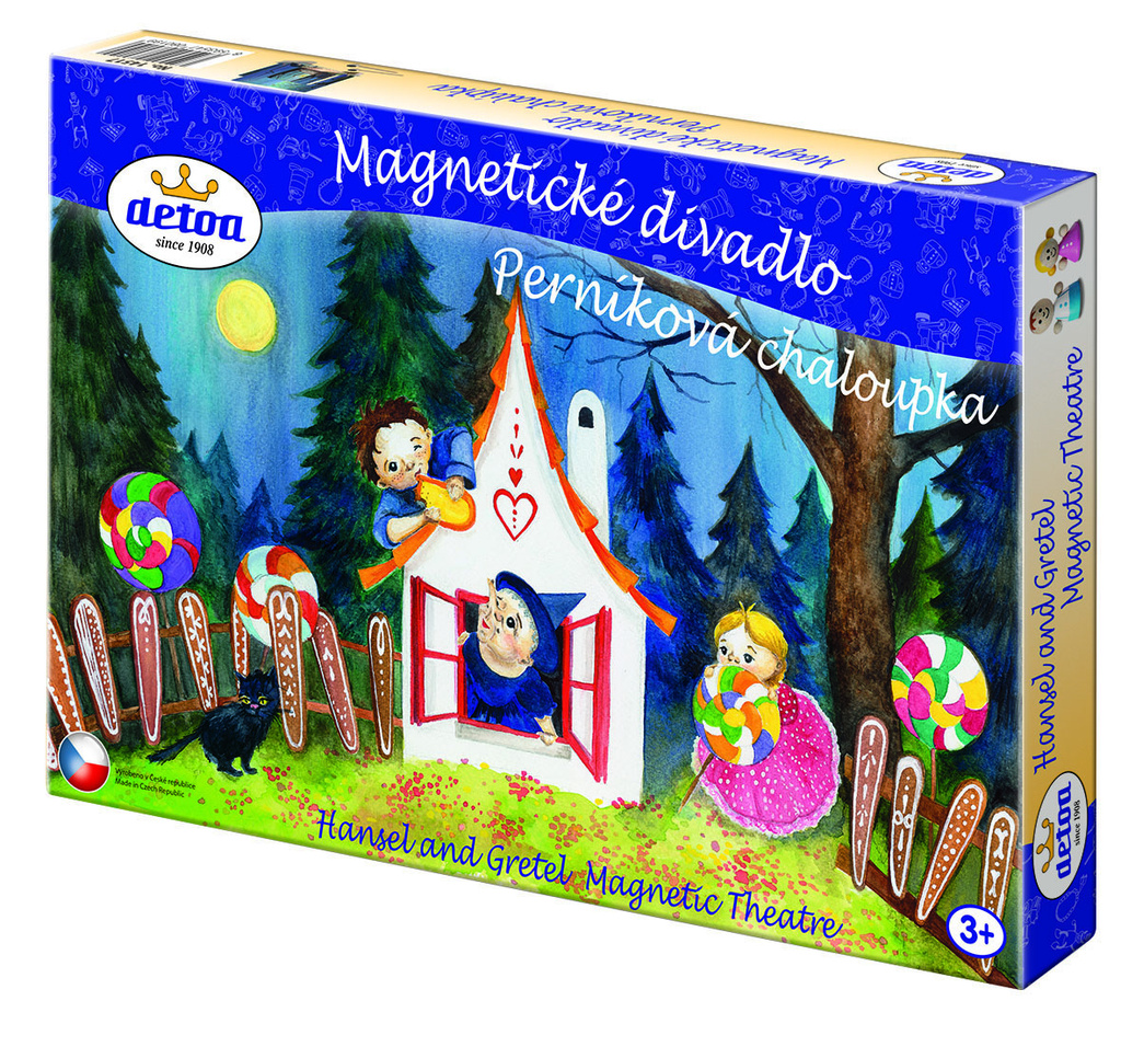 Levně Detoa Magnetické divadlo Perníková chaloupka