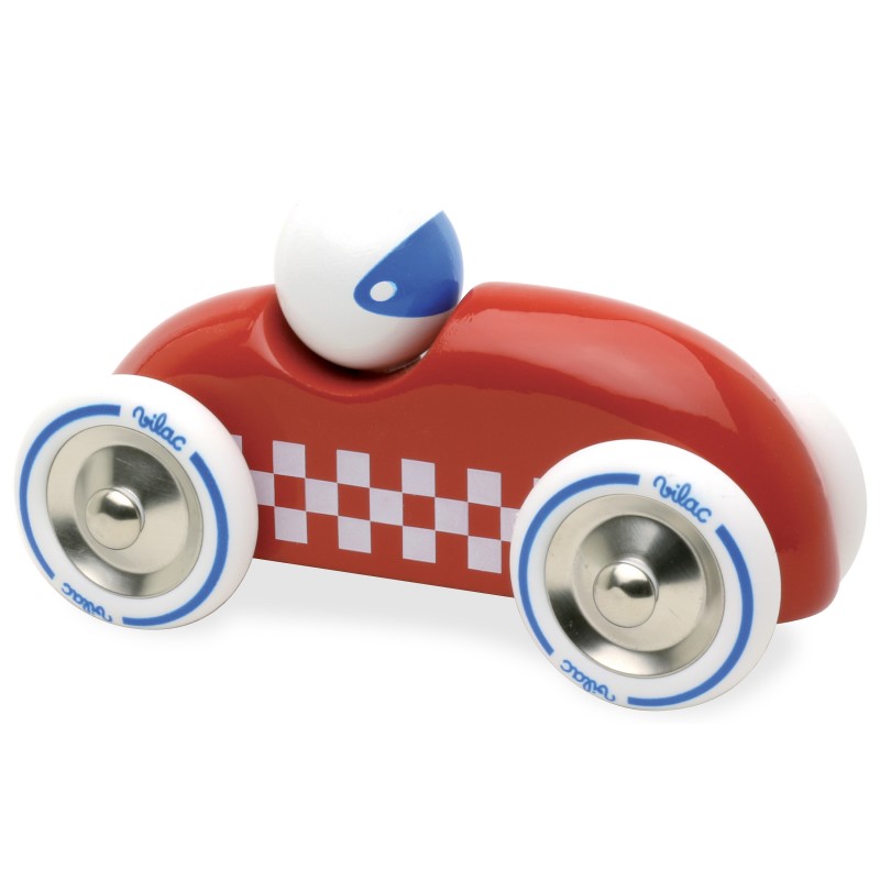 Levně Vilac Dřevěné autíčko GM Rally červené