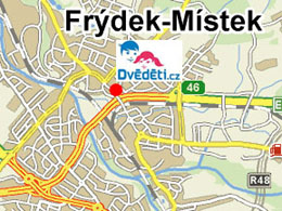 Mapa prodejny Místek