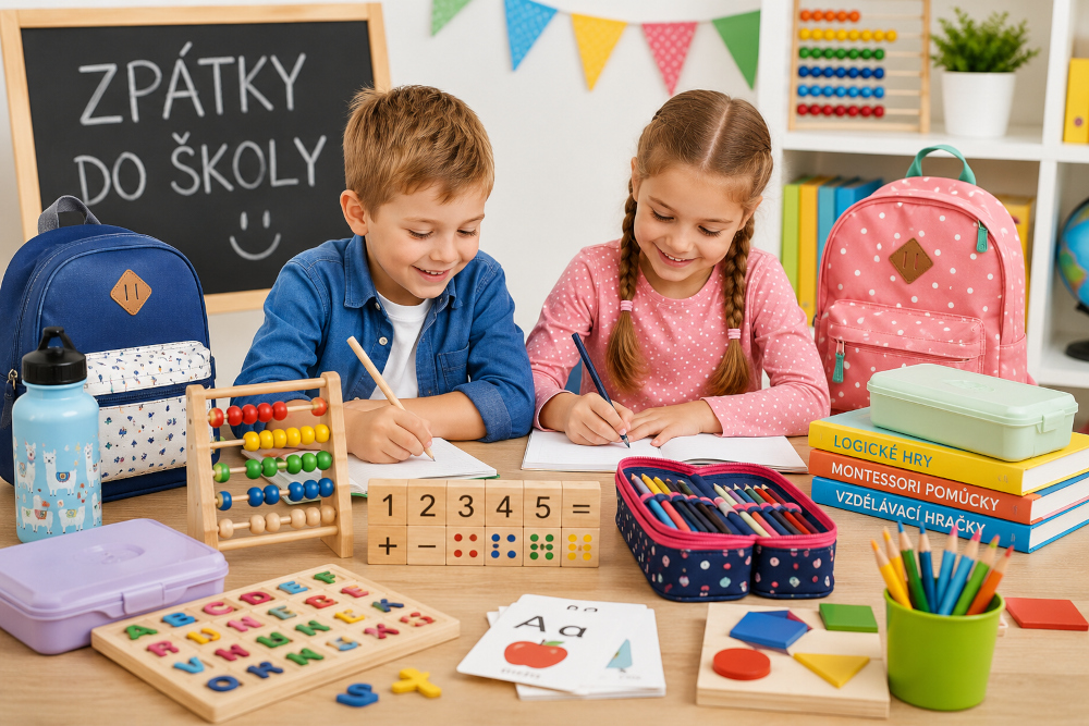 Zpátky do školy – vzdělávací hračky a pomůcky pro školáky